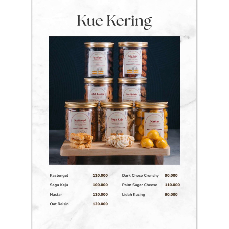 

[KAYLA BAKERY] Kue Kering
