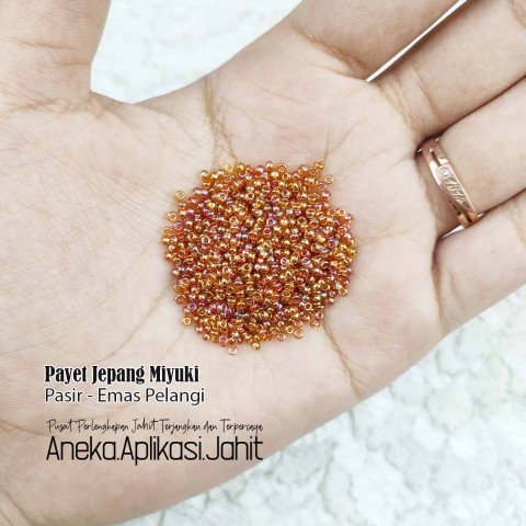 50 GRAM PAYET JEPANG MIYUKI BAMBU PASIR EMAS PELANGI 2456