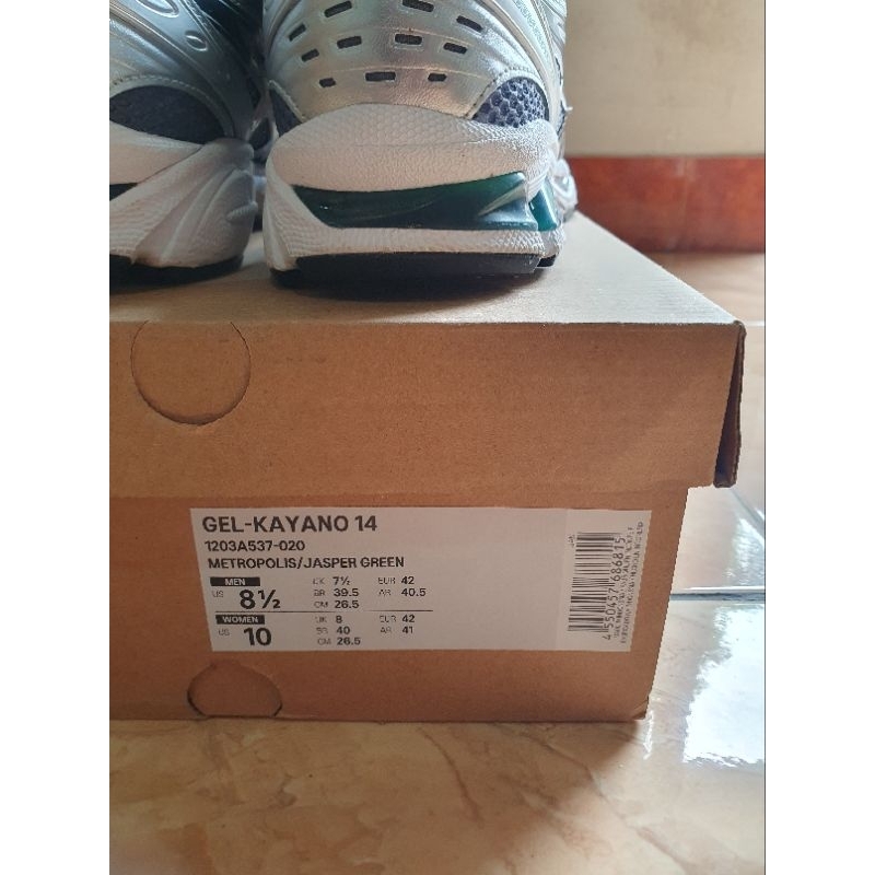Asics Gel Kayano 14 Metropolis Original 100%