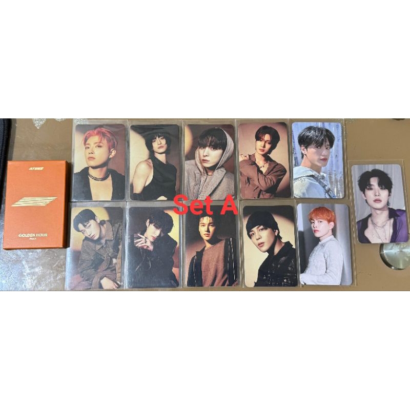 [READY] ATEEZ PHOTOCARD OFFICIAL PLATFORM GOLDEN HOUR PT.1 SUBK MEMSHIP