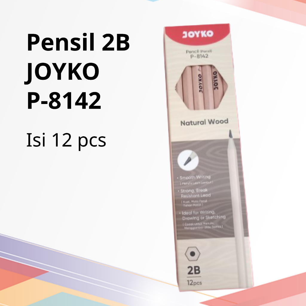 

Pensil 2B JOYKO P-8142 1 pak