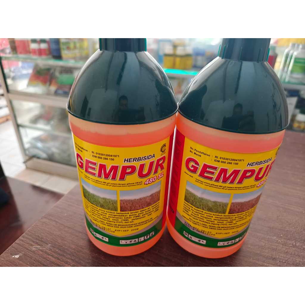 Herbisida obat pembasmi rumput sistemik GEMPUR 480 SL 1 Liter
