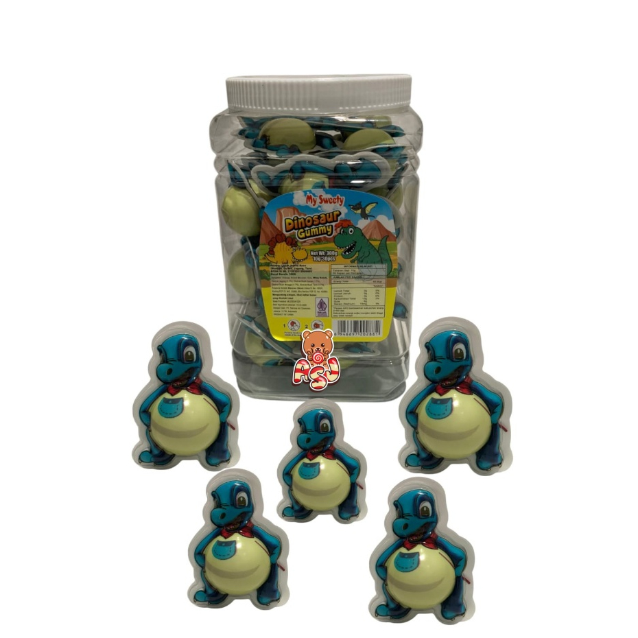 

WILL PERMEN LUNAK DINOSAURUS TOPLES ISI 30