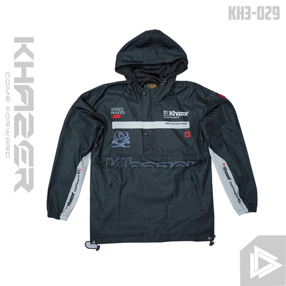 KHAZER Jaket Cougle Parasut Motif Speed Rush Unisex - KH-029