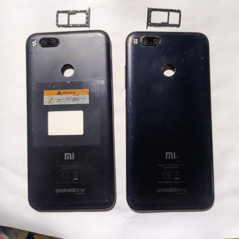 backdoor Xiaomi Mi A1 + simtry | tutup MiA1 / mi5x casing MIA1 / MI 5X Bekas second
