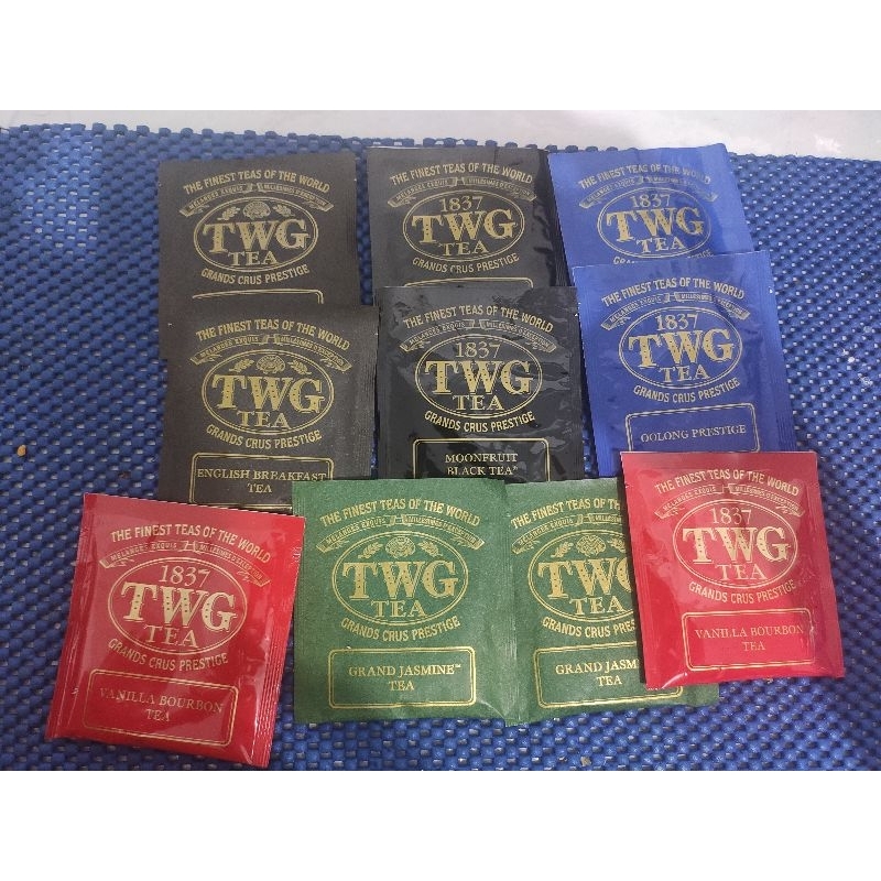 

TWG TEA 1837 ORIGINAL TEA Bag Grand Crus Prestige Satuan Sachet Asli Teh Made Singapore Tanpa Box