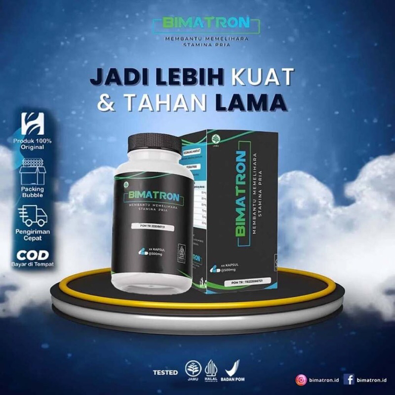 Bimatron Supelmen obat kuat pria dewasa [Herbal BPOM]