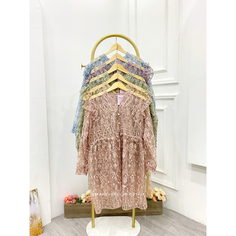 outer brokat payet premium