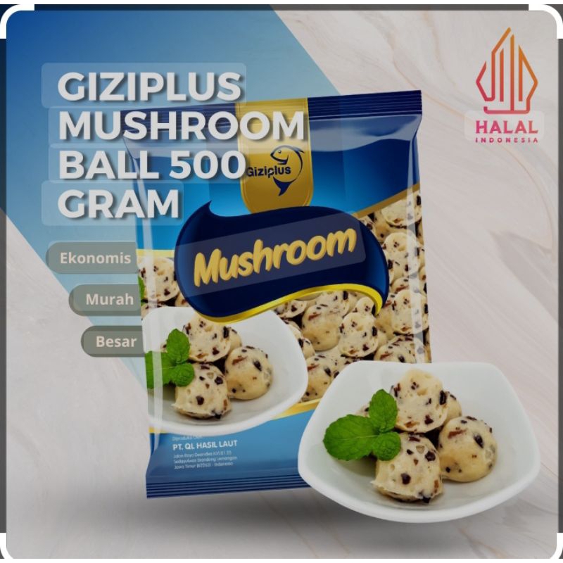 

GuziPlus Mushroom Fish Ball 500 Gr