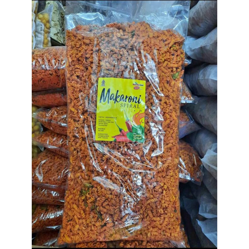 

Makaroni spiral daun jeruk