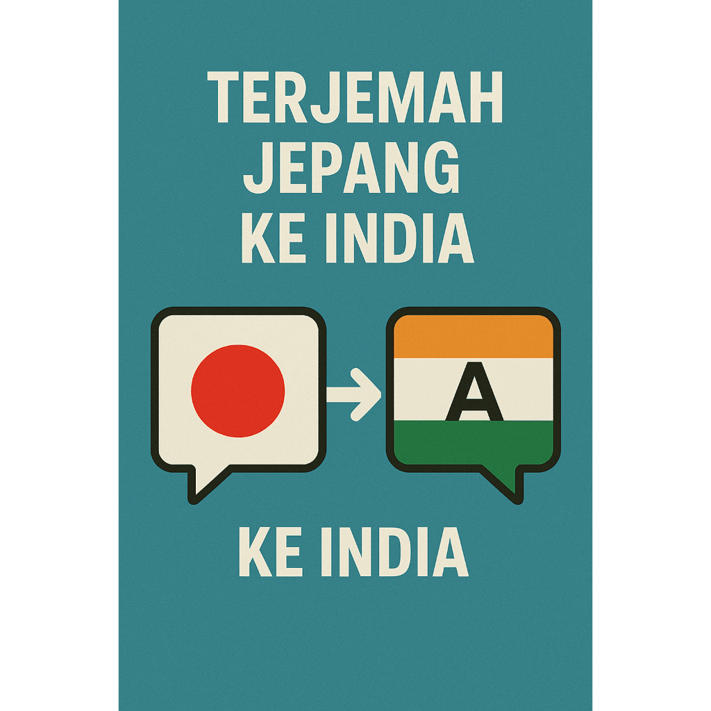

(PID051) Terjemah Jepang ke India