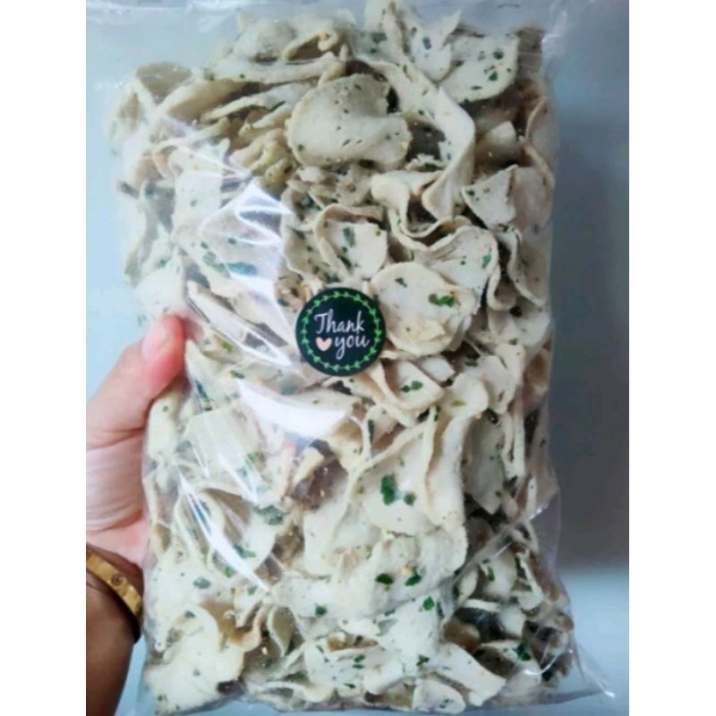 

Ygshop17 Basreng Bulat /Barseng Koin Viral Original Daun Jeruk Isi 250Gram