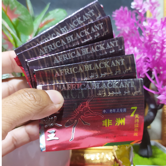 

PREMIUM 5 Pack 10 butir Madu Bubuk Herbal Black AFFRICA ANT Madu Syrup Honey