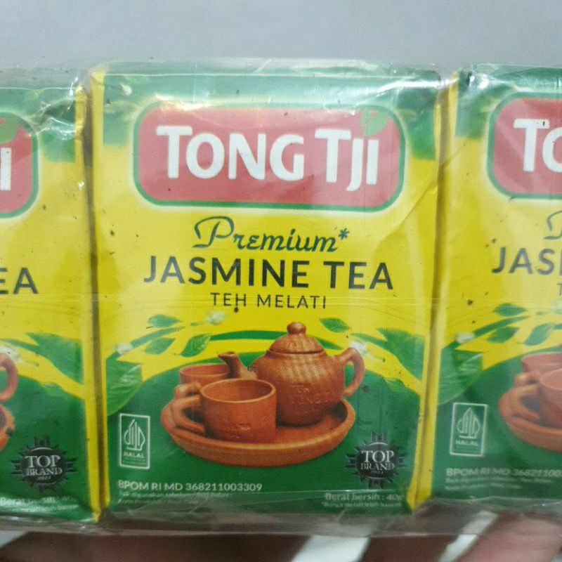 

Teh Tong Tji Jasmine Premium Hijau Tabur Serbuk