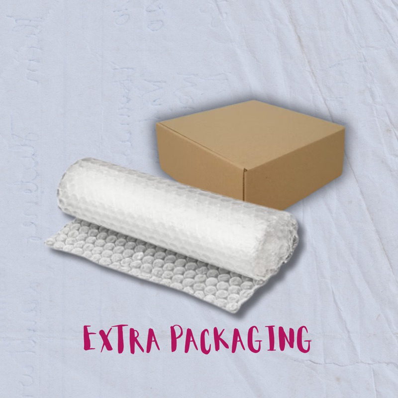 

Extra Packaging | Packaging Tambahan | Box & Bubble Wrap Tambahan