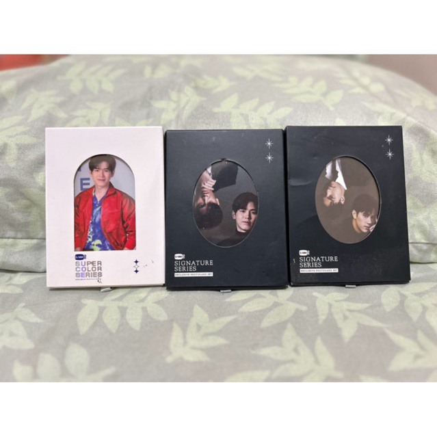 GMMTV OFFICIAL PHOTOCARD SIGNATURE SERIES TAYNEW, SUPER COLOR SERIES NEW