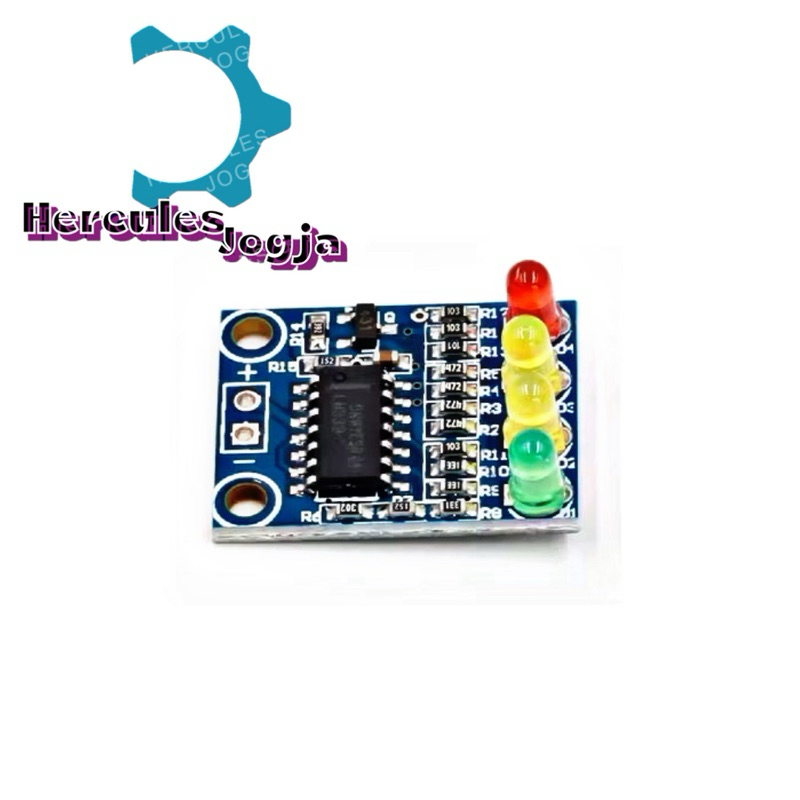 Modul Indikator Kapasitas Baterai 12V 4 LED