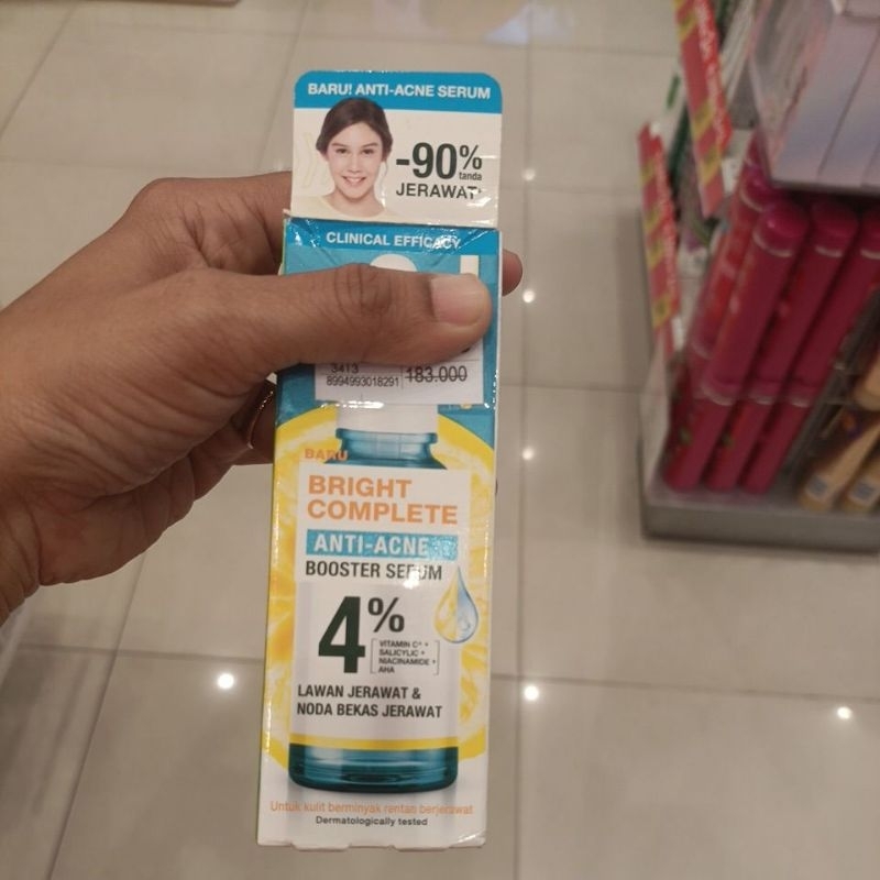 Garnier anti acne booster serum 30ml