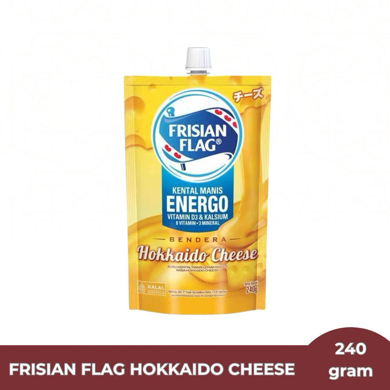 

Frisian Flag Kental Manis Energo Rasa Hokkaido Cheese 240gr