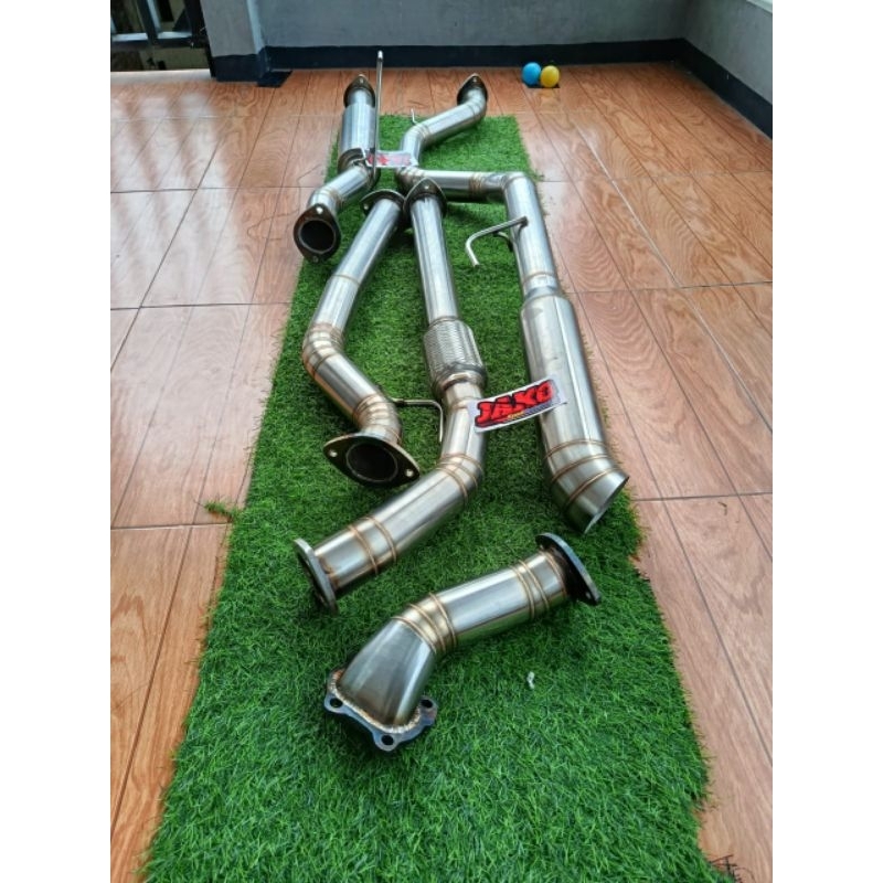 knalpot mobil d-max D-MAX dmax 3.0 3000cc full set part racing isuzu