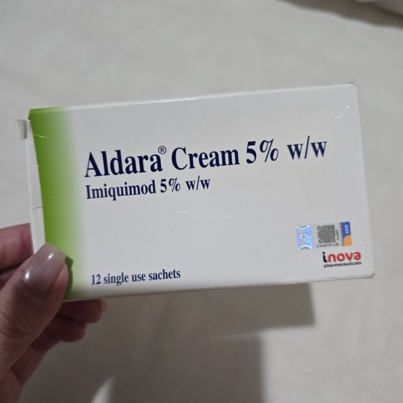 Aldara Cream 5% w/w, Imiquimod 5%