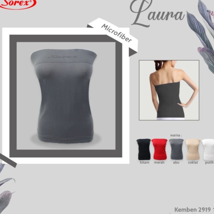 Sorex Kemben Panjang 2919 Laura microfiber Tanpa Cup