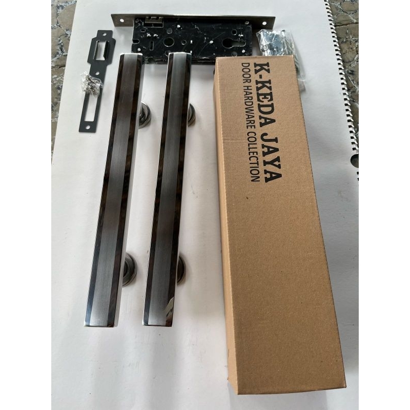 handle pintu minimalis satu set kunci