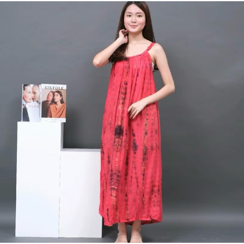 DRESS LOBEK PANJANG BALI/DASTER LOBEK PANJANG