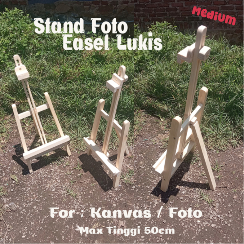 

Easel Lukis / Stand Photo Ukuran Medium