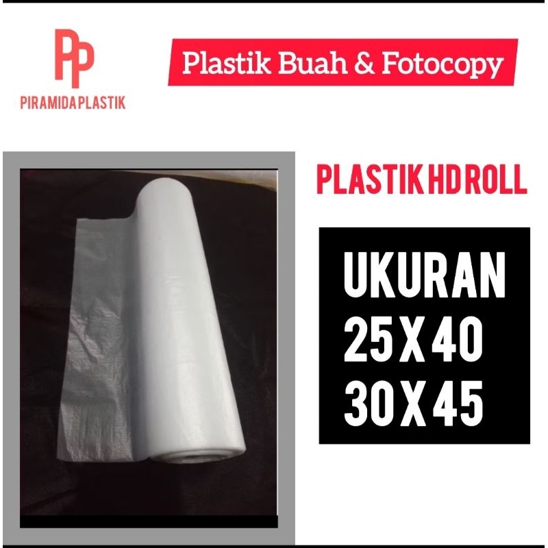 Terangbenderang_ Plastik Buah Dan Sayur Fotocopy Roll Hd 25X40 30X45 20X35