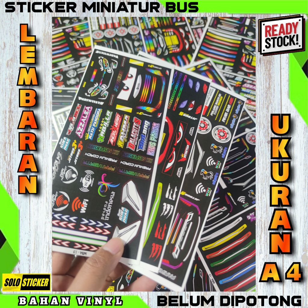 

Paket Lengkap Stiker Modifikasi Bus Miniatur Lampu jetbus5 jetbus3 SR3 JB3 RGB dan JB5 RGB