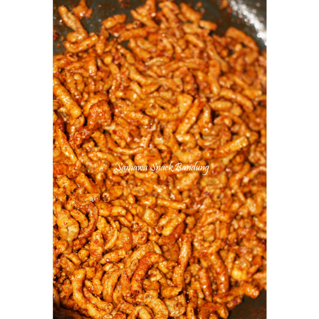 

Usus Crispy Pedas daun Jeruk 500gr