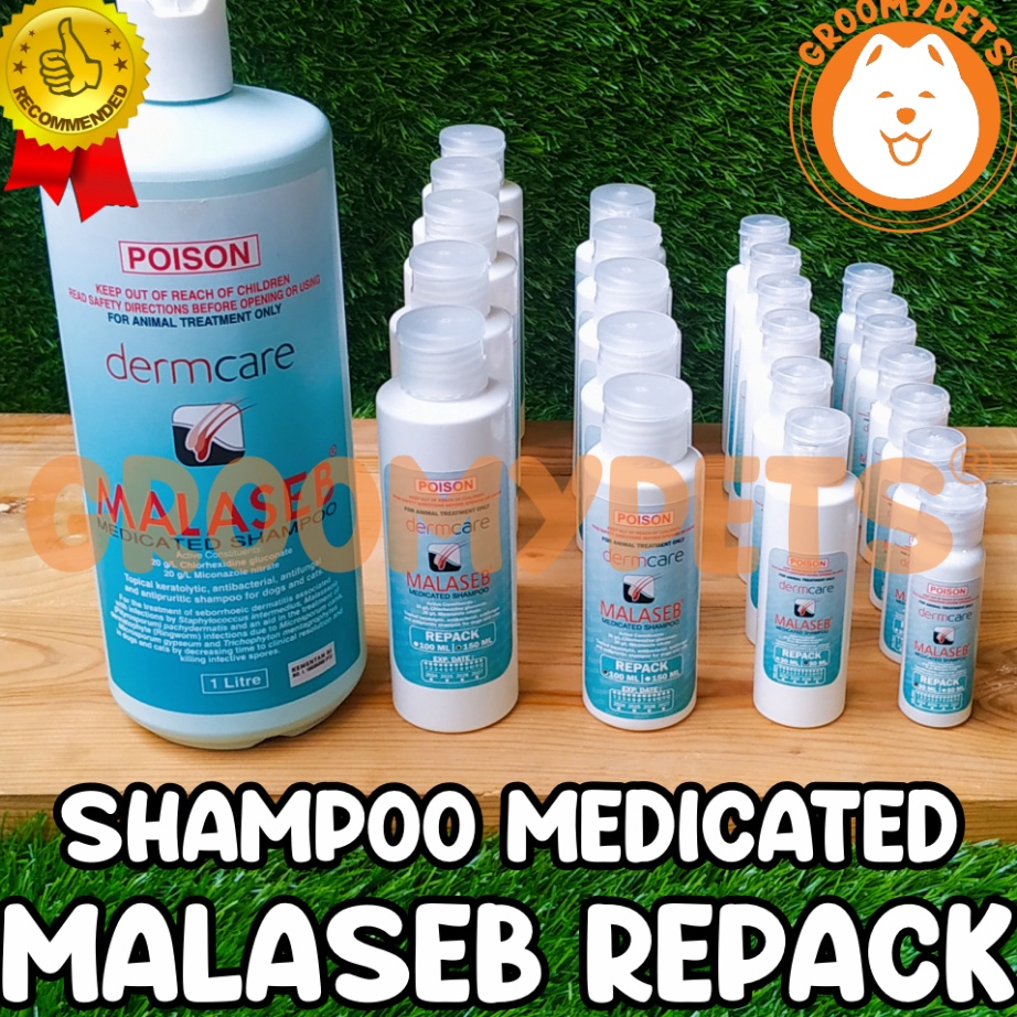shampoo malaseb anti jamur untuk kucing dan anjing  MALASEB