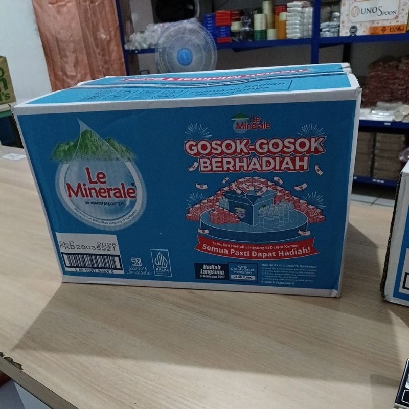 

Le minerale 660 ml isi 24