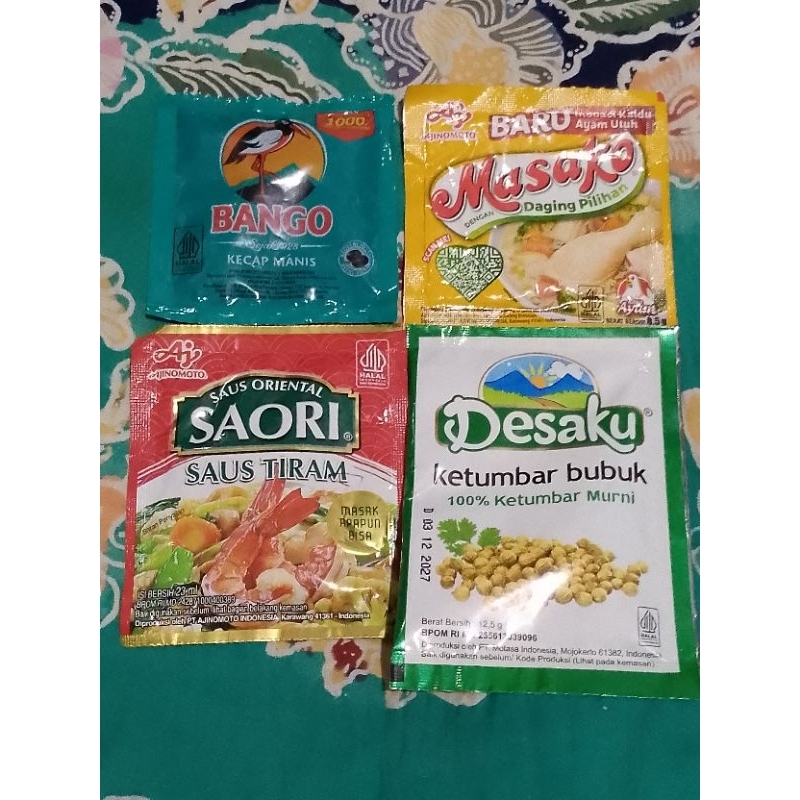 

Kecap Bango+Masako+Saori Saus Tiram+Ketumbar Bubuk Paket 3H (TRB63)