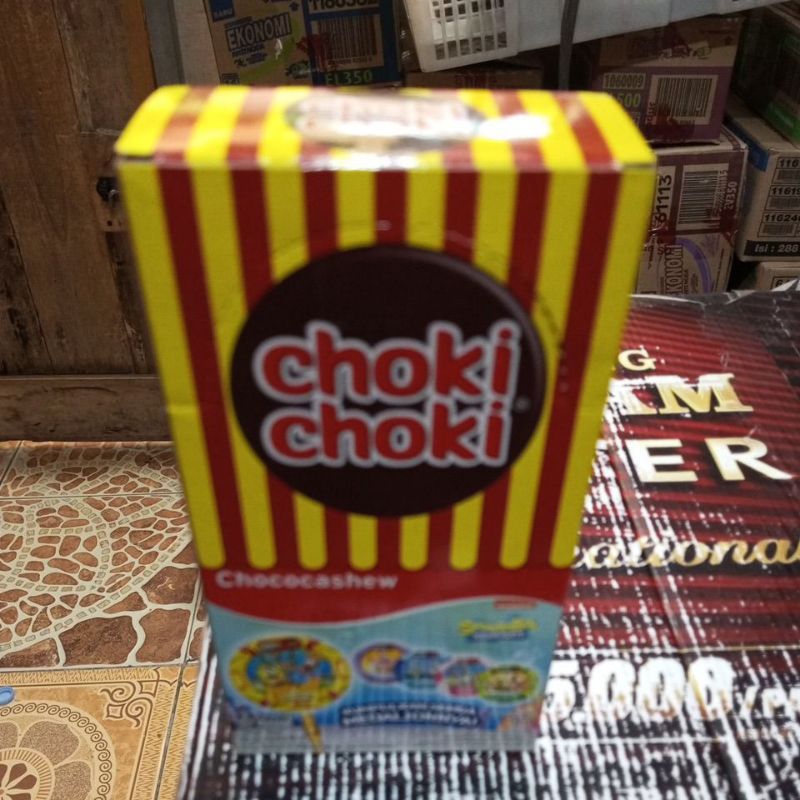 

Choki Choki Chococashew Coklat Pasta 1 Box Isi 20 Pcs