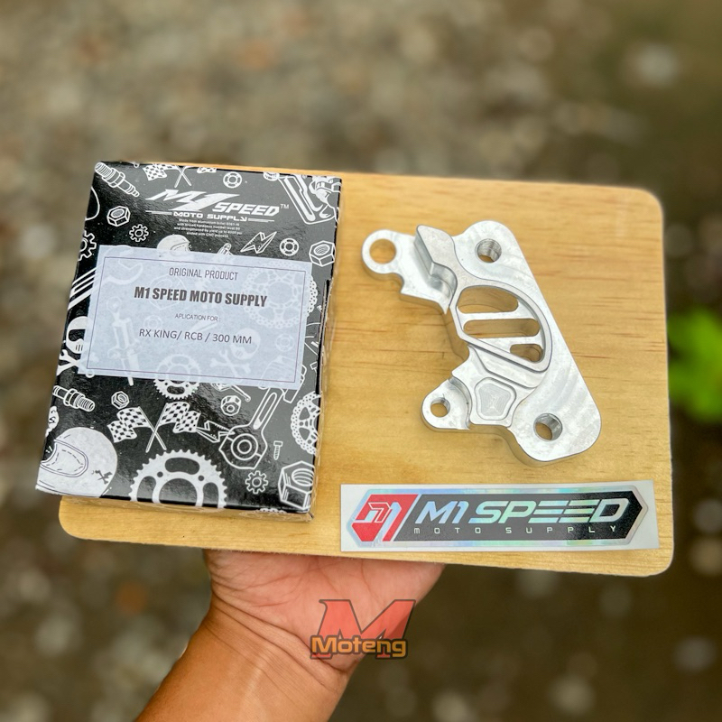 Breket kaliper Nissin samurai 2P cnc PNP shock rx king disc 300 M1speed