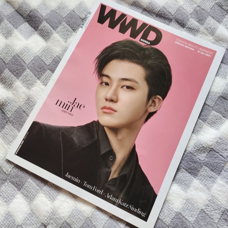 Majalah WWD Magazine Jaemin NCT Dream