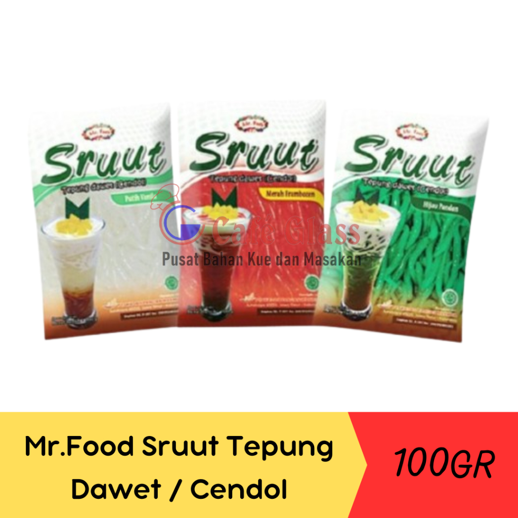 

Mr.Food Sruut Tepung Dawet / Tepung Cendol 100Gr