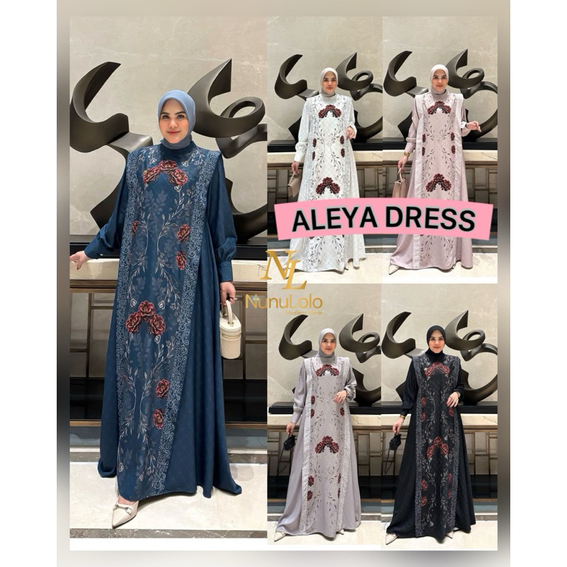 Ready Dress Terlaris Gamis Terbaru Original NUNULOLO Terbaik