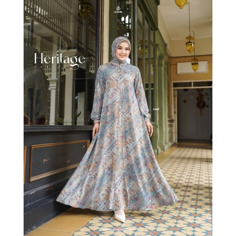 Arabelle Scaf Official/Heritage Dress series/gamis terbaru arabelle 2025