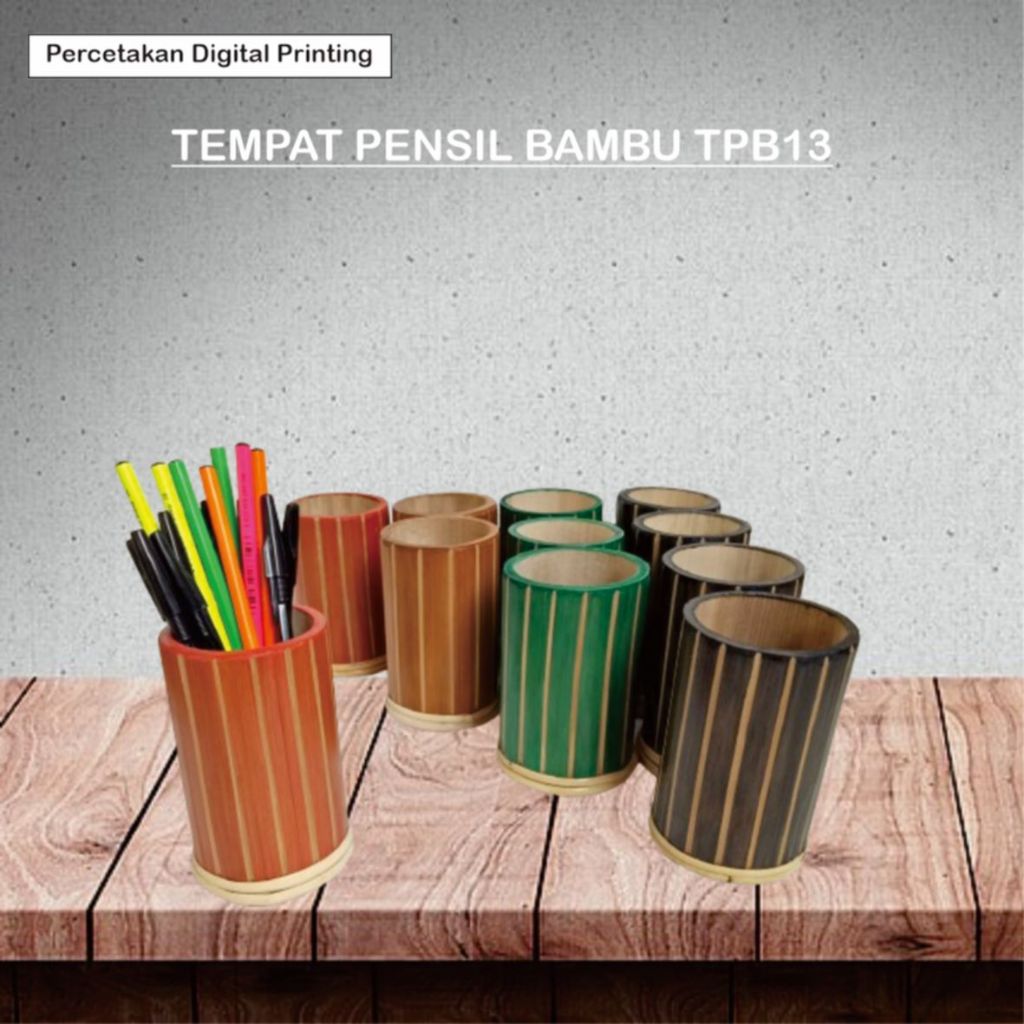 

TEMPAT PENSIL BAMBU TPB13 / TEMPAT PULPEN BAMBU / TEMPAT PULPEN BAMBU STRIPED / ALAT TULIS KANTOR / PERLENGKAPAN SEKOLAH / PERALATAN SEKOLAH / ATK