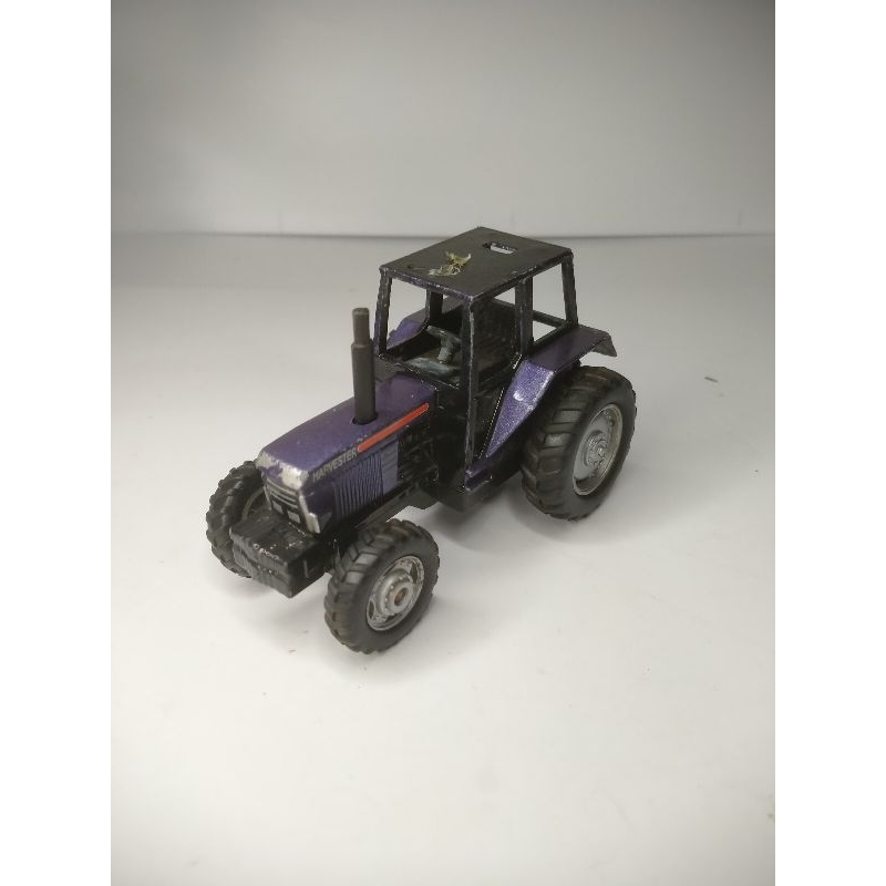 Diecast Purple Harvester Truck Tractor Loose