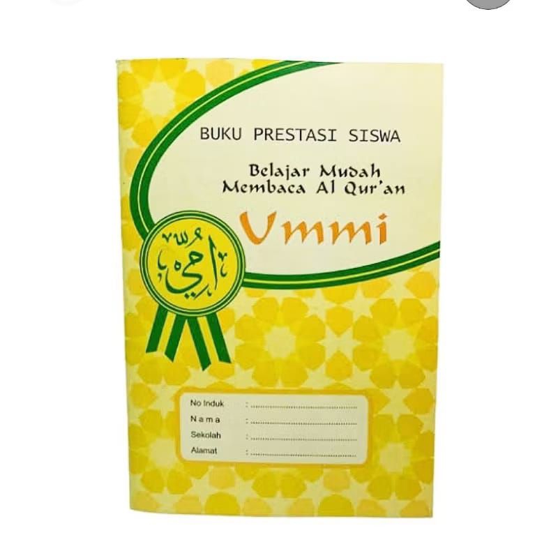 buku prestasi siswa ummi