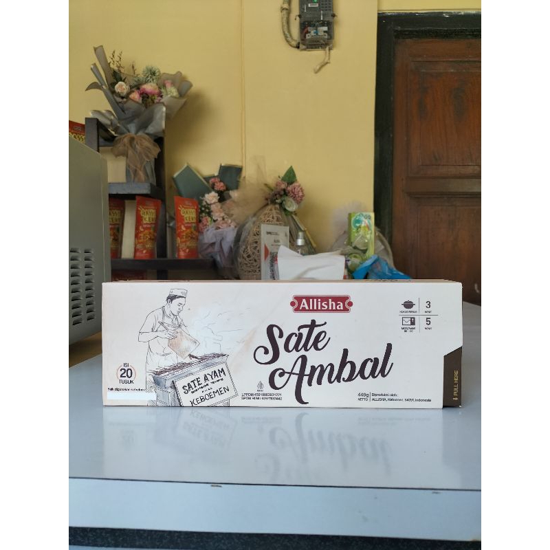 

Sate Ambal Allisha Khas Kebumen Produk Aslu UMKM