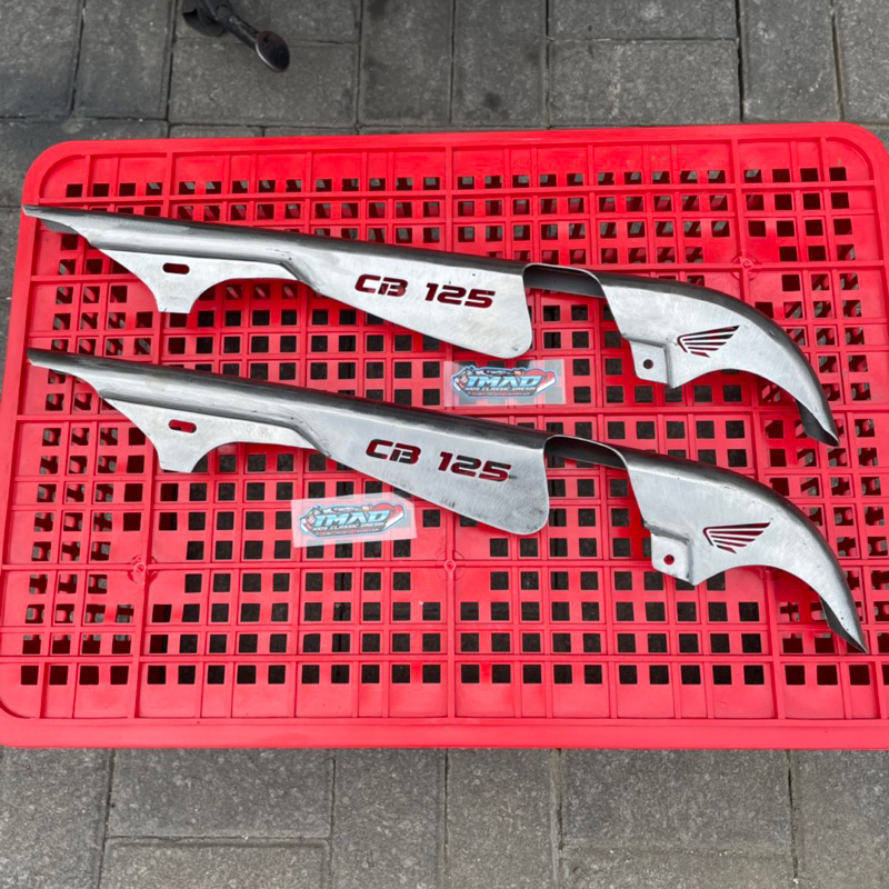 Katengkas Tutup Rantai Cover Rante Rantai custom handmade nganjuk pnp CB/GL100 arm kaze w175