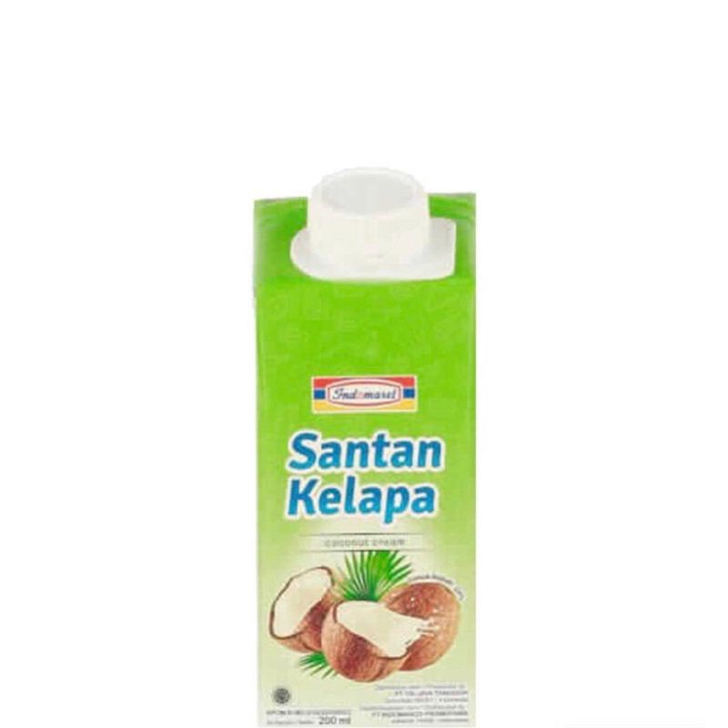 

Indomaret santan kelapa 200ml