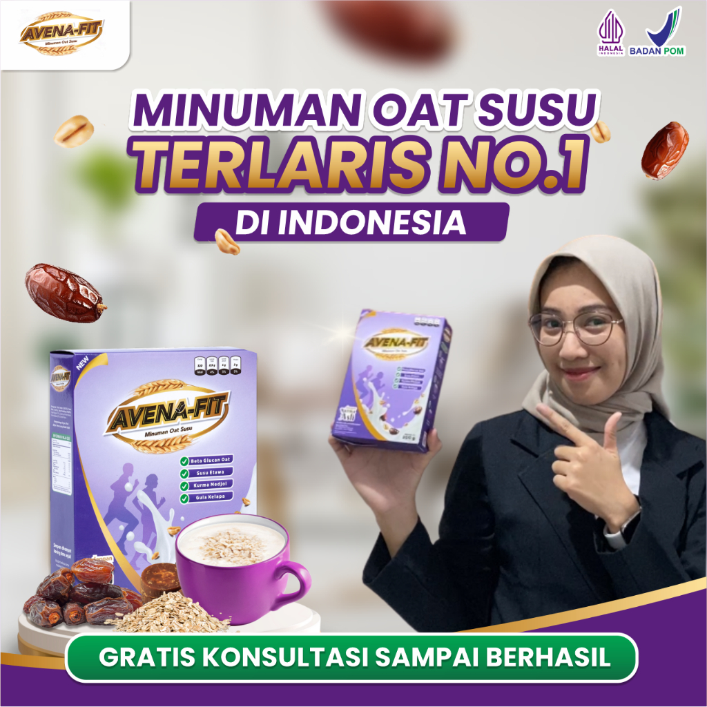 

Avena fit - Minuman Sereal Turunkan Kolesterol Tinggi Dan Kadar Gula Darah Serta Sehatkan Jantung