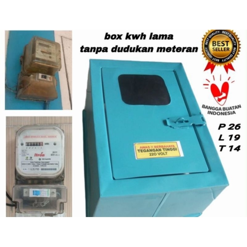 Box Meteran Listrik KWH Lama Ukuran Kecil , Tutup Meteran Listrik Model Lama Ukuran Kecil