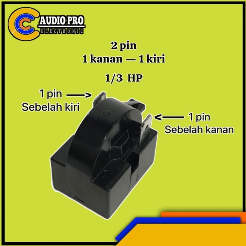 RELAY PTC KULKAS 20 1/3HP 250W   50002
